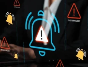 Sino de notificação com alertas do sistema