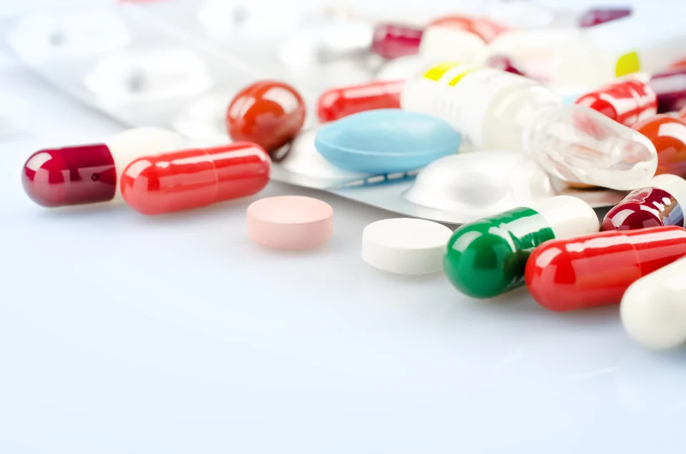Medicamentos e cápsulas